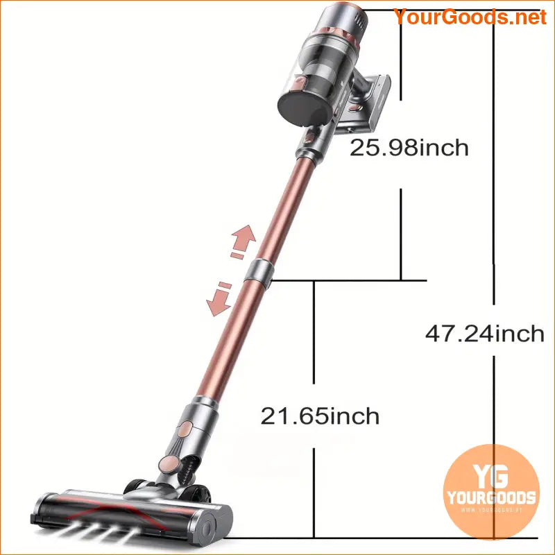 Cordless 500W Vacuum with 60min Runtime for Home Car - YourGoods Online Shop