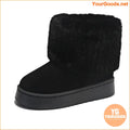 Cozy Womens Thermal NonSlip Winter Platform Boots - YourGoods Online Shop