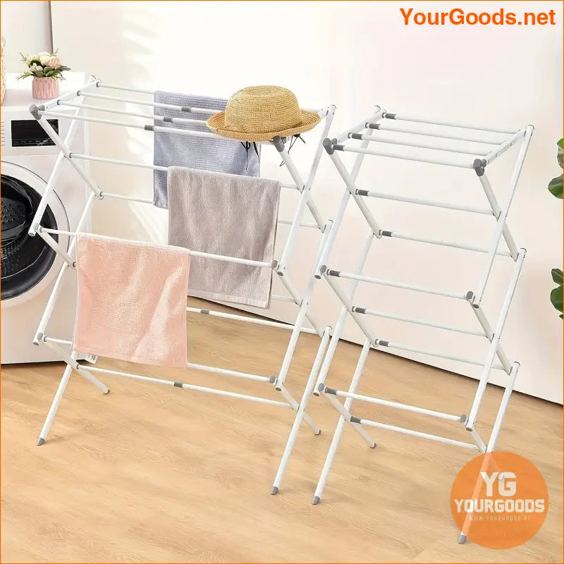 Deluxe Folding Clothes Drying Rack Portable Expandable Space Saving - YourGoods Online Shop