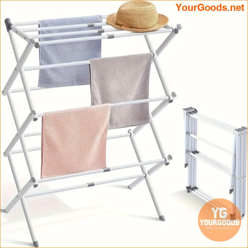 Deluxe Folding Clothes Drying Rack Portable Expandable Space Saving - YourGoods Online Shop