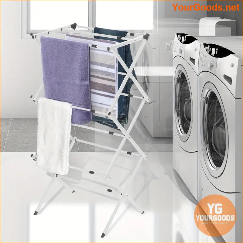 Deluxe Folding Clothes Drying Rack Portable Expandable Space Saving - YourGoods Online Shop