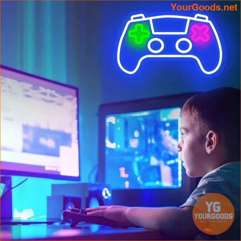 Dimmable Gaming Neon Sign Ideal Gamer Room Decor - YourGoods Online Shop