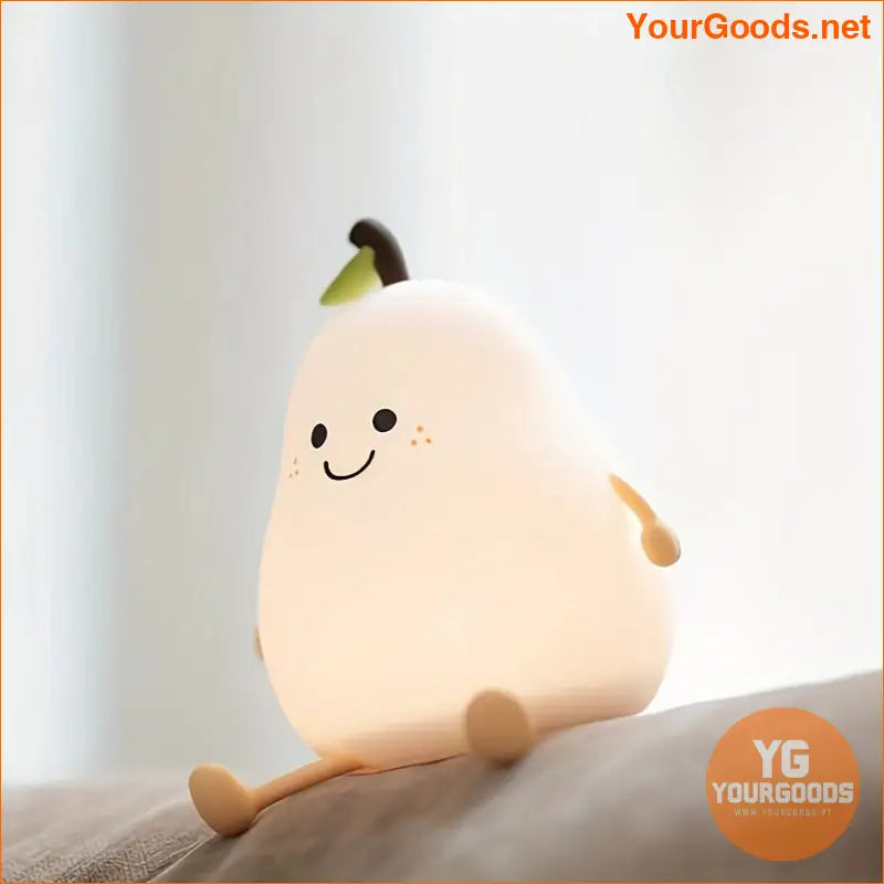 Dimmable USB Rechargeable Pear Shaped Night Light - YourGoods Online Shop