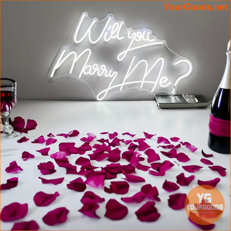 Dimmable Will You Marry Me USB Neon Sign - YourGoods Online Shop