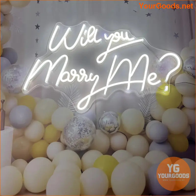 Dimmable Will You Marry Me USB Neon Sign - YourGoods Online Shop