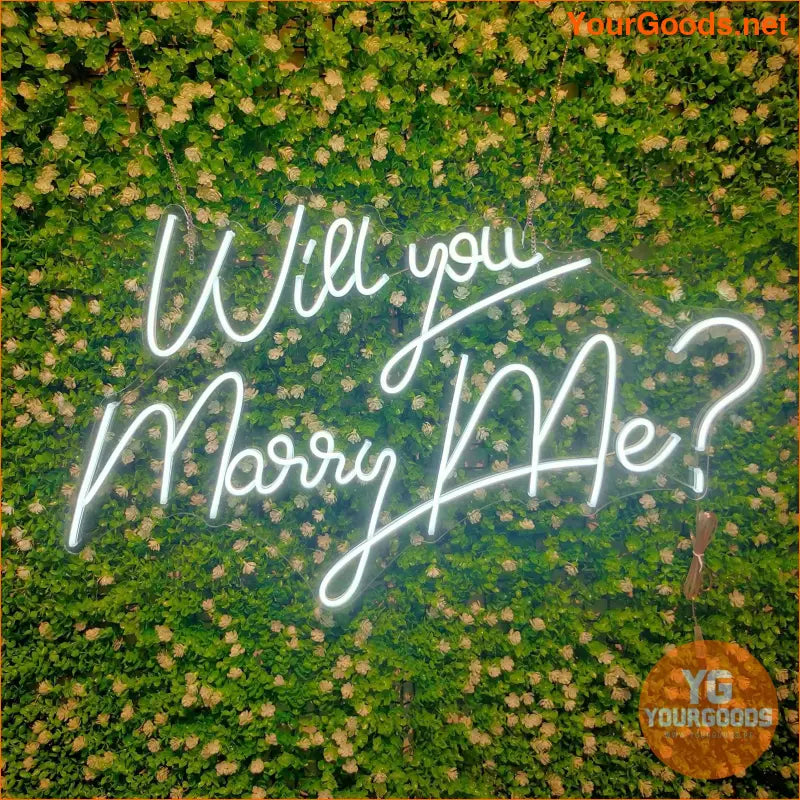 Dimmable Will You Marry Me USB Neon Sign - YourGoods Online Shop