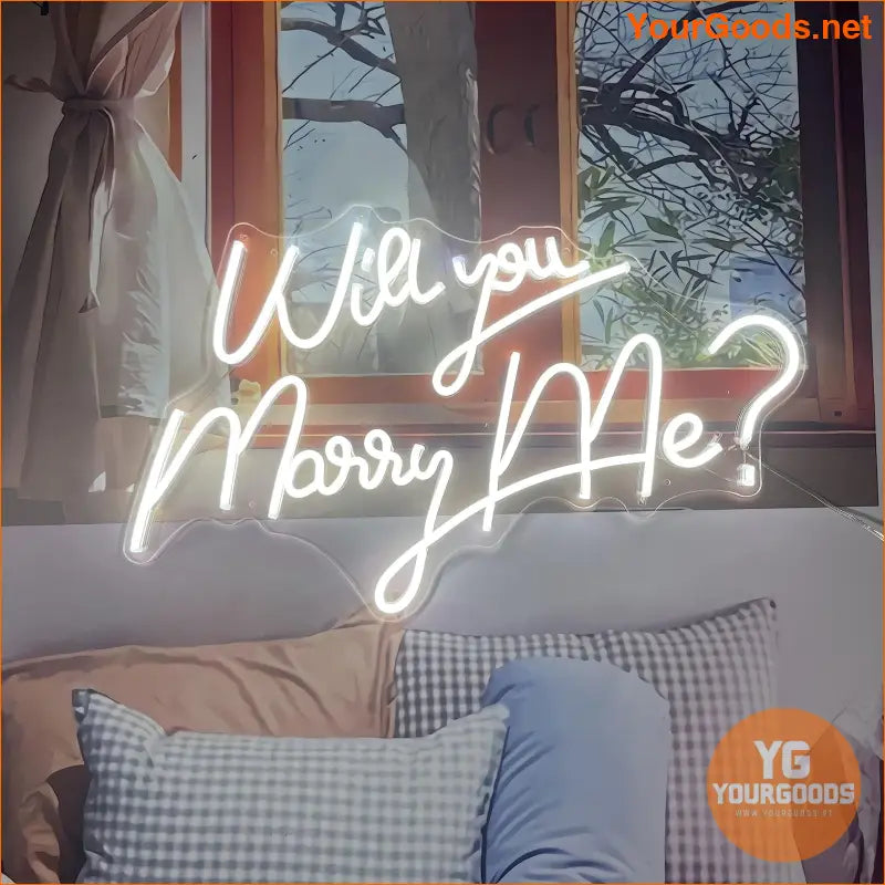 Dimmable Will You Marry Me USB Neon Sign - YourGoods Online Shop