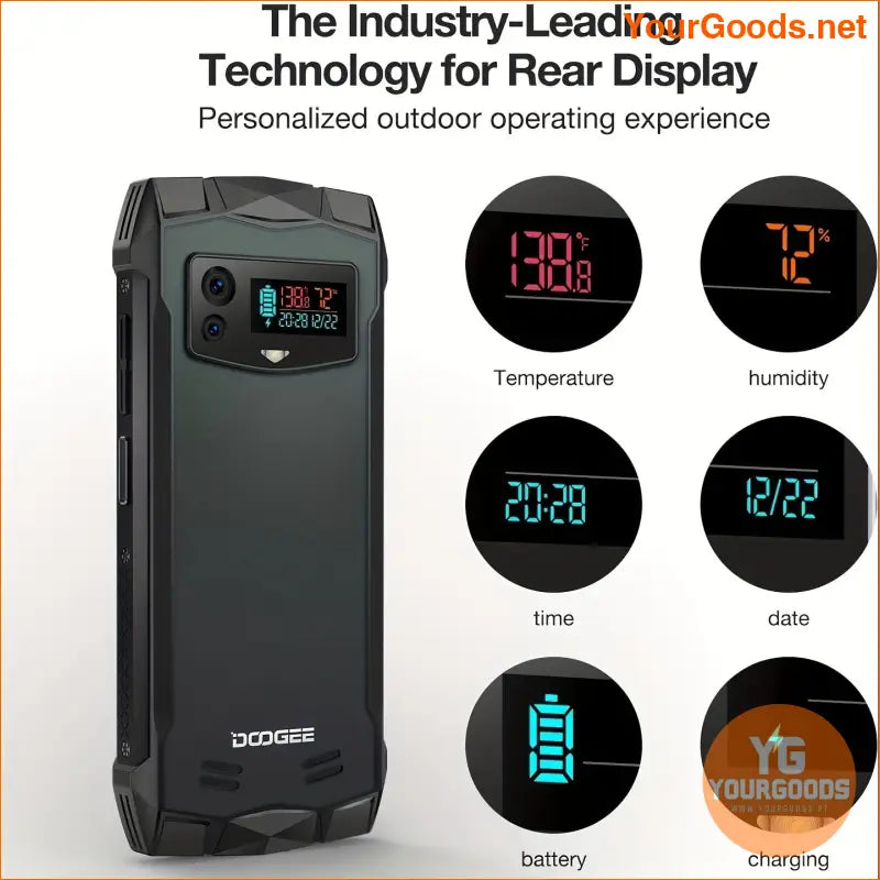 DOOGEE S Mini Unlocked Rugged Android 13 8GB256GB - YourGoods Online Shop