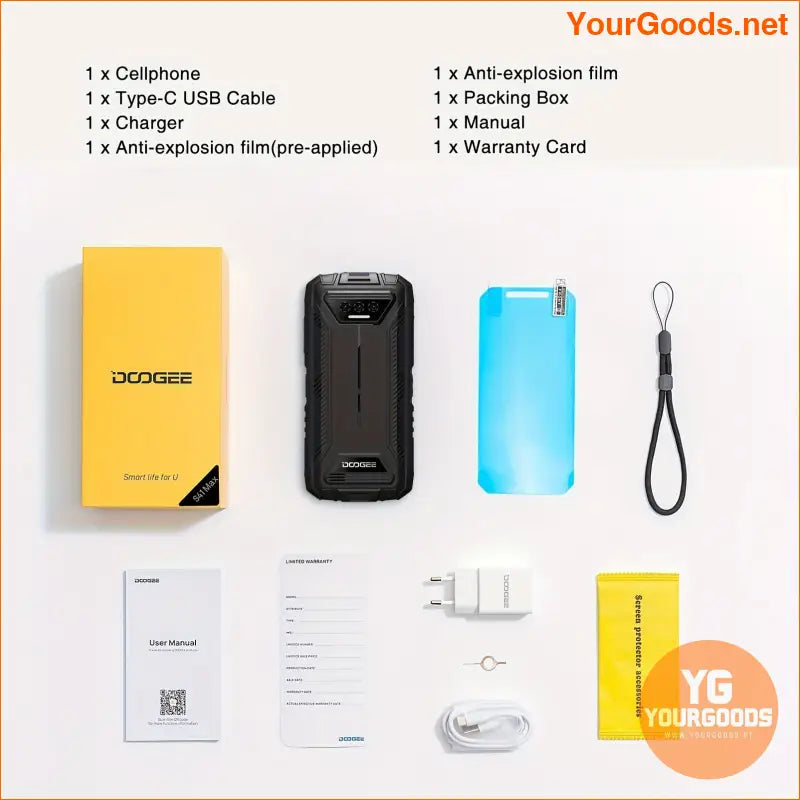 DOOGEE S41 MAX 2024 256GB Android 13 Smartphone - YourGoods Online Shop