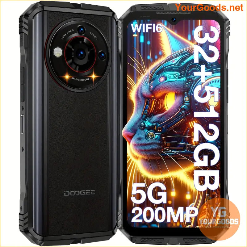 DOOGEE V30 PRO 5G Smartphone 10800mAh 200MP Android 13 - YourGoods Online Shop