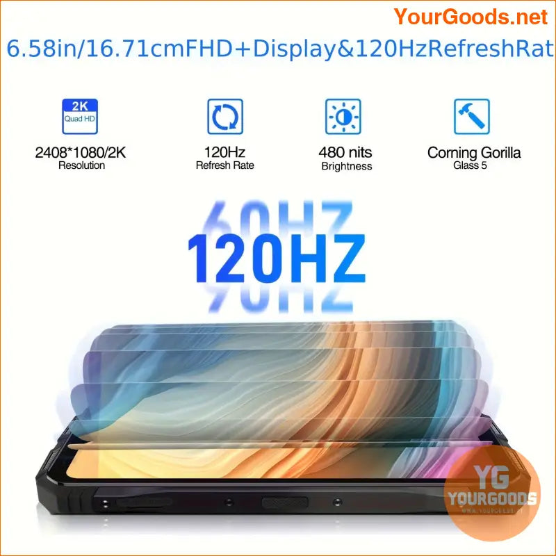 DOOGEE V30T 5G Smartphone 120Hz 108MP 12GB256GB 10800mAh - YourGoods Online Shop