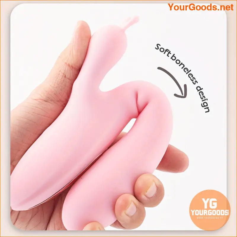 Dual Motor Adjustable Angle USB Silicone Vibrator - YourGoods Online Shop