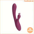 Dual Motor Adjustable Angle USB Silicone Vibrator - YourGoods Online Shop