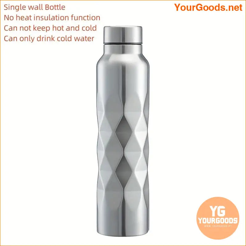 Durable 3381oz Stainless Steel Sports Water Bottle - YourGoods Online Shop