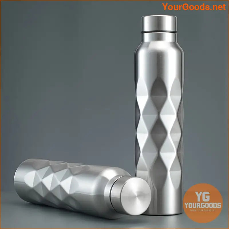 Durable 3381oz Stainless Steel Sports Water Bottle - YourGoods Online Shop