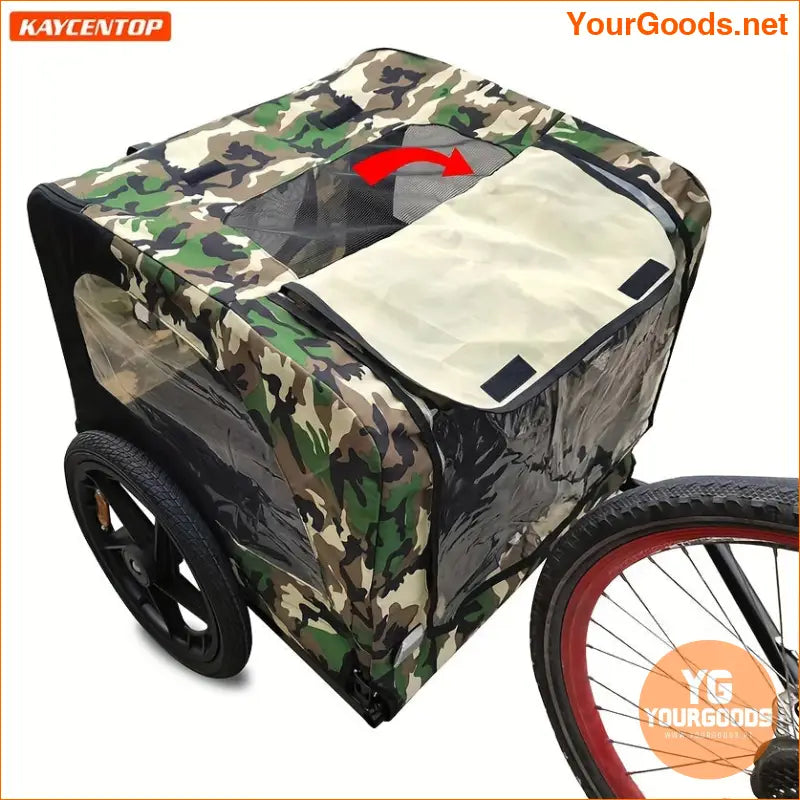 Durable AllTerrain Dog Stroller Bicycle Trailer - YourGoods Online Shop