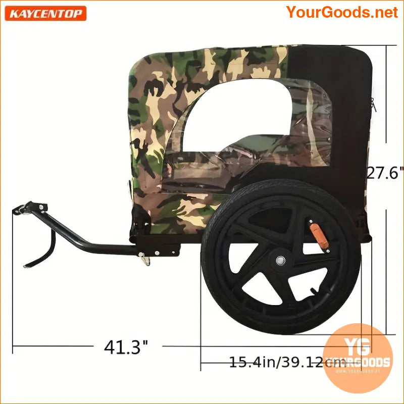 Durable AllTerrain Dog Stroller Bicycle Trailer - YourGoods Online Shop