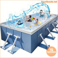 Durable Portable Foldable Family Swimming Pool for Outdoor Fun - YourGoods Online Shop