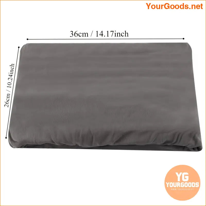 Durable StainResistant Gray LShaped Sofa Cover - YourGoods Online Shop