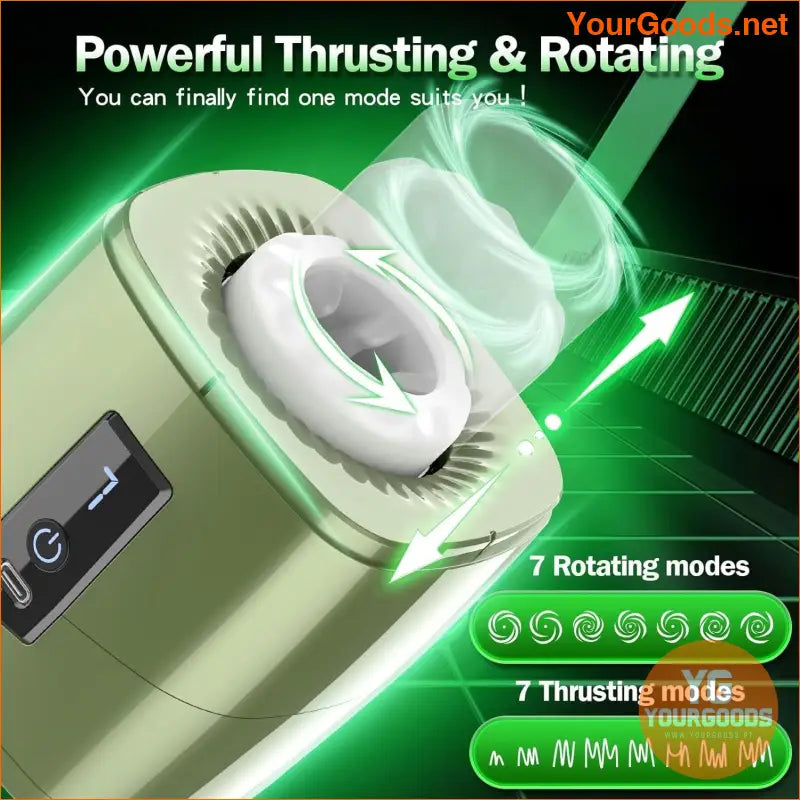 Electric Male Masturbator 7 Mode Rotating Thrusting Stroker - YourGoods Online Shop