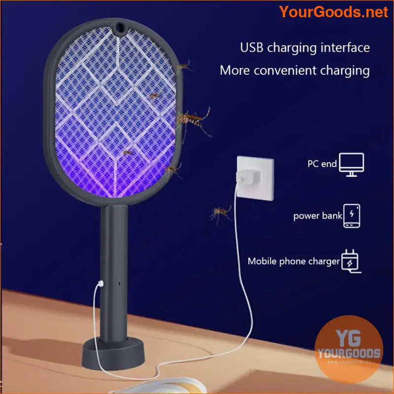 Electric Mosquito Killer USB Charging Mosquito Racket for Easy Use - Electric Mosquito Killer