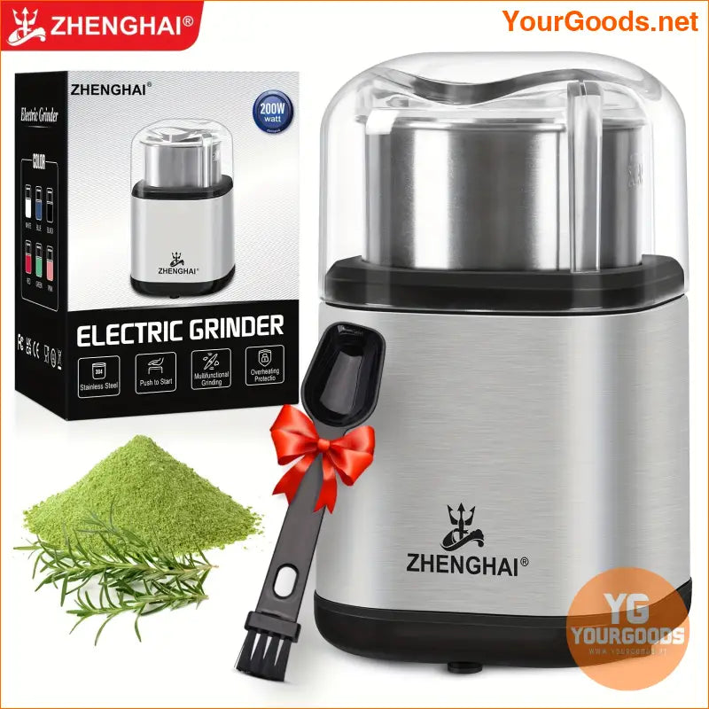 Electric Spice Grinder 200W Easy OnOff 28oz - YourGoods Online Shop