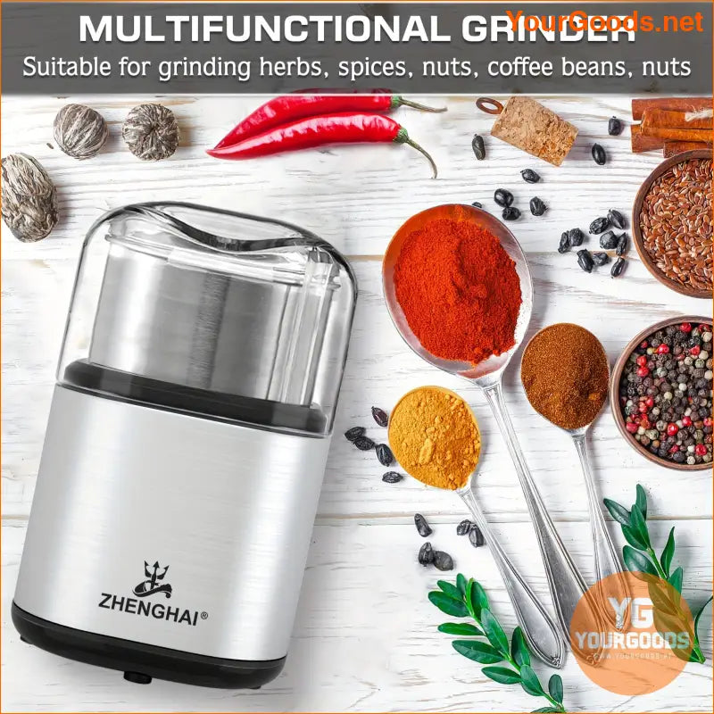 Electric Spice Grinder 200W Easy OnOff 28oz - YourGoods Online Shop