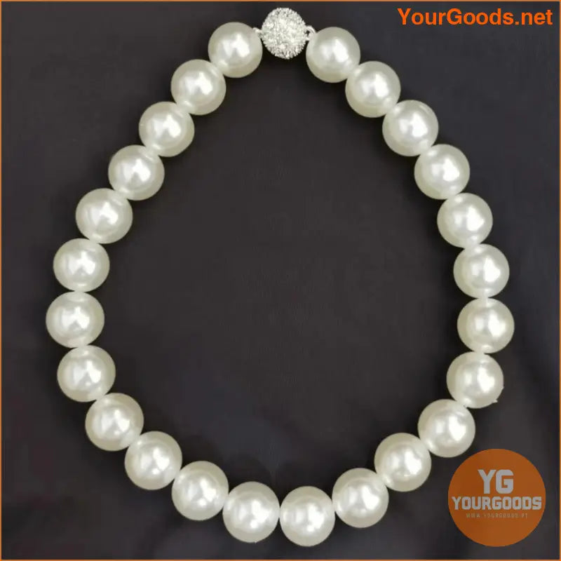 Elegant Faux Pearl Magnetic Curtain Tiebacks Set of 2 - YourGoods Online Shop