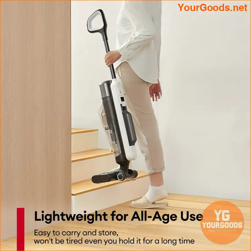 Elite Cordless Vacuum Mop with LCD Self Cleaning - YourGoods Online Shop