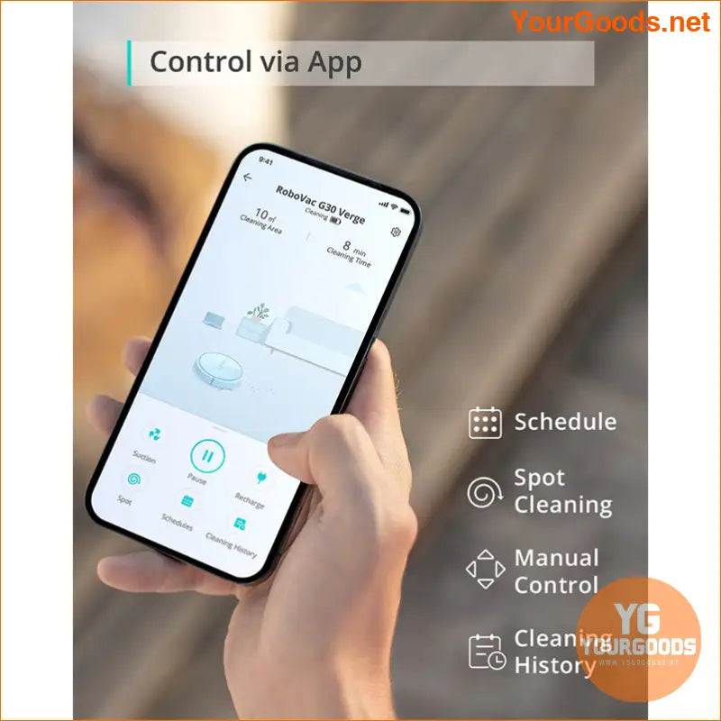 Eufy RoboVac G30 Verge High Power Smart Mapping Robot Vacuum Refurbished - YourGoods Online Shop