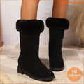 European Design Womens Plush Cuff MidCalf Winter Boots - YourGoods Online Shop