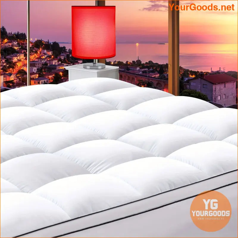 Extra Thick Cooling Mattress Topper for Back Pain 3D Fill - YourGoods Online Shop