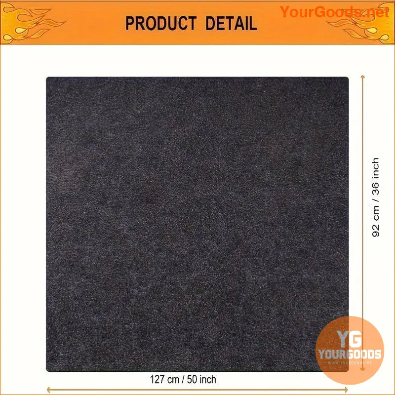 ExtraLarge Durable BBQ Grill Mat 50x36 - YourGoods Online Shop