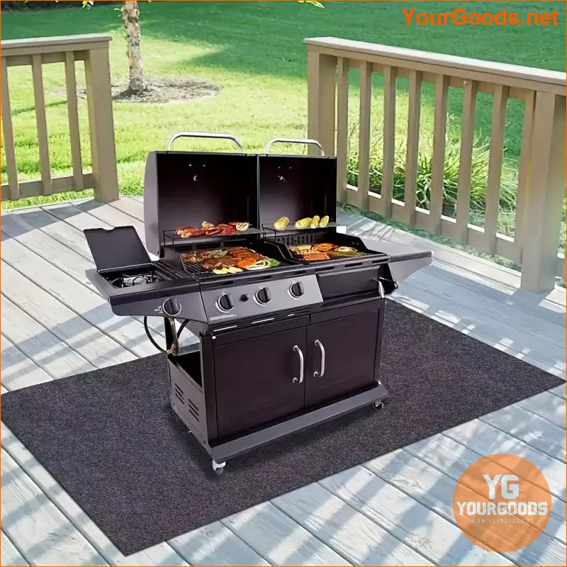 ExtraLarge Durable BBQ Grill Mat 50x36 - YourGoods Online Shop