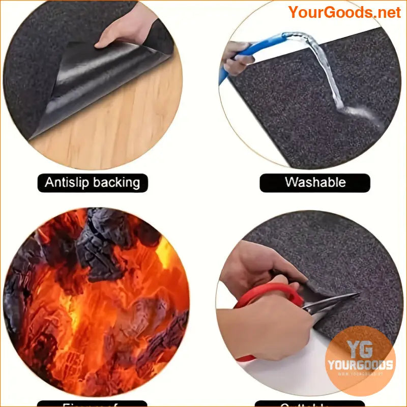 ExtraLarge Durable BBQ Grill Mat 50x36 - YourGoods Online Shop