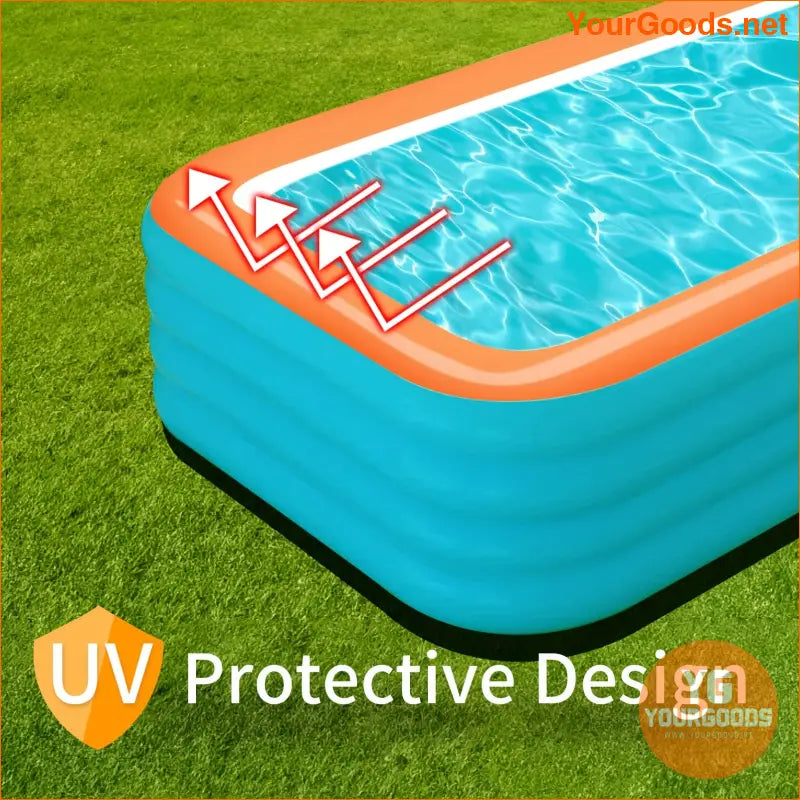 ExtraLarge Durable Inflatable Pool for Summer Fun - YourGoods Online Shop