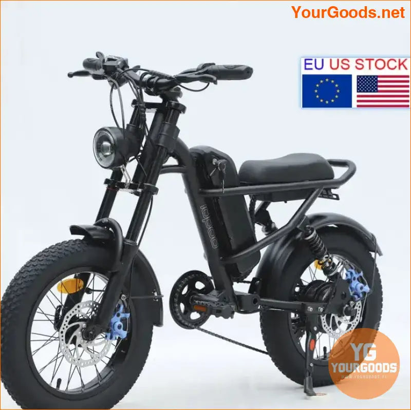 Fat Bike EU USA Stock Free Shipping Adult Eletrica Dirtbike Hybrid Chopper Mountain Off-Road E-Bike Fat Tire Electric