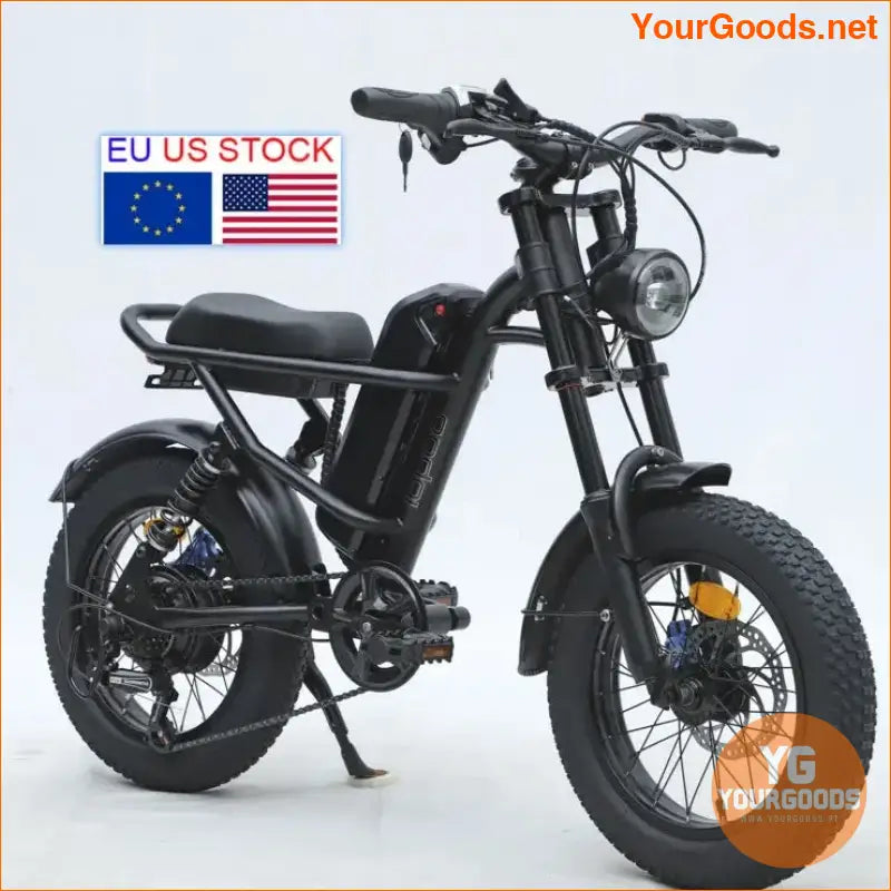 Fat Bike EU USA Stock Free Shipping Adult Eletrica Dirtbike Hybrid Chopper Mountain Off-Road E-Bike Fat Tire Electric