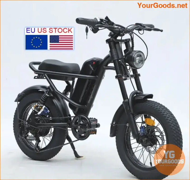 Fat Bike EU USA Stock Free Shipping Adult Eletrica Dirtbike Hybrid Chopper Mountain Off-Road E-Bike Fat Tire Electric