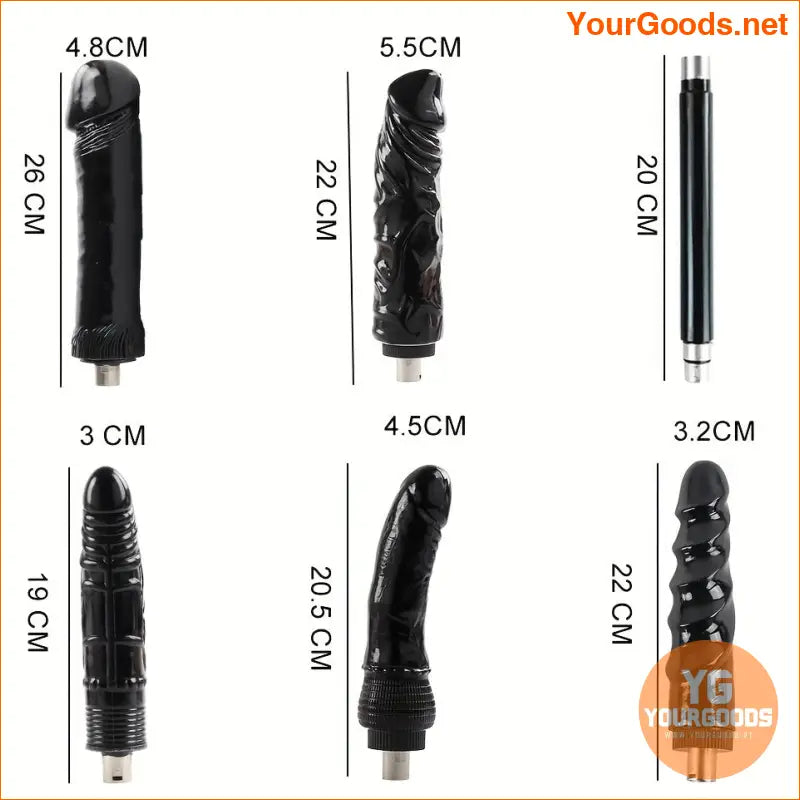 FEEDORCH Automatic Sex Machine with 5 Black Dildos - YourGoods Online Shop