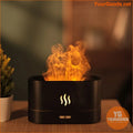 Flame Effect Humidifier Warm Light Air Purifier - YourGoods Online Shop