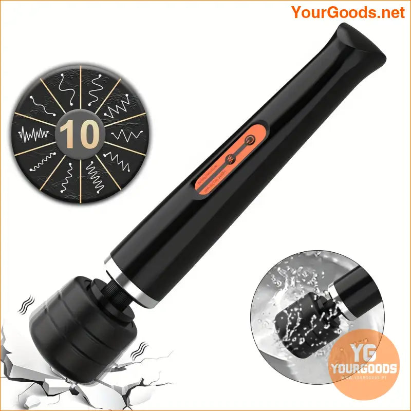 Flexible Wand Massager with Powerful VariableSpeed Vibrations - YourGoods Online Shop