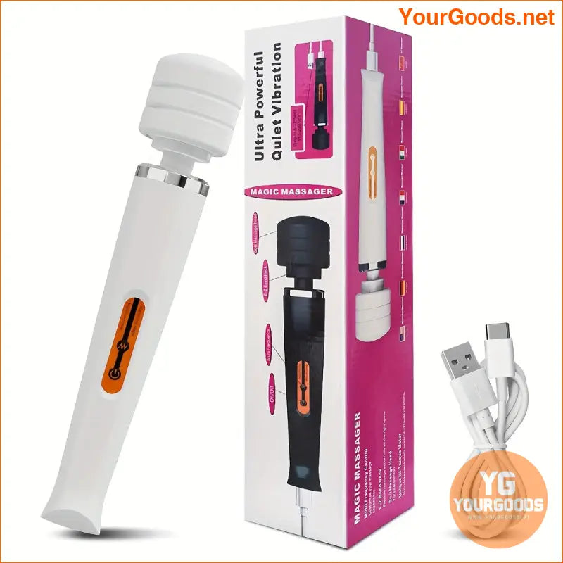 Flexible Wand Massager with Powerful VariableSpeed Vibrations - YourGoods Online Shop