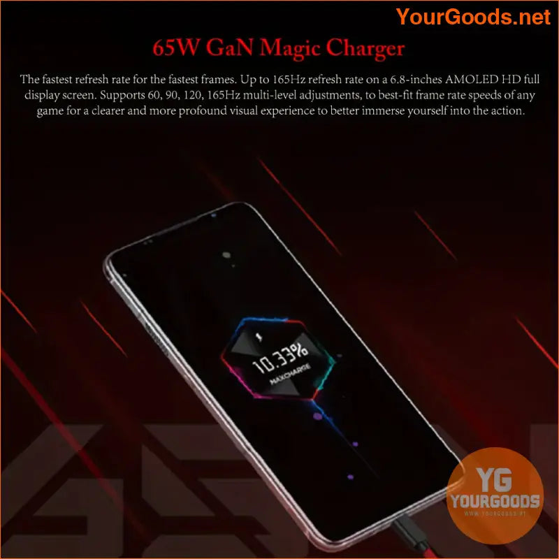 Global REDMAGIC 7 Gaming Phone 68 AMOLED Snapdragon 8 Gen 1 64MP Triple Camera - YourGoods Online Shop