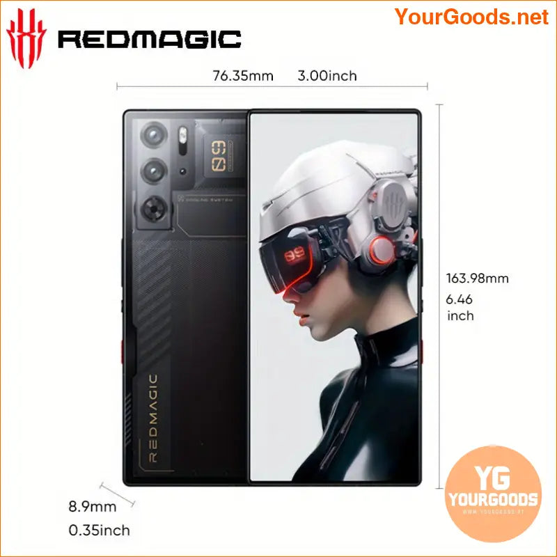 Global RedMagic 9 Pro 5G Gaming Beast 6500mAh 80W Fast Charging - YourGoods Online Shop