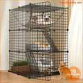 GreenScape DIY Metal Cat Playpen with Hammock - YourGoods Online Shop