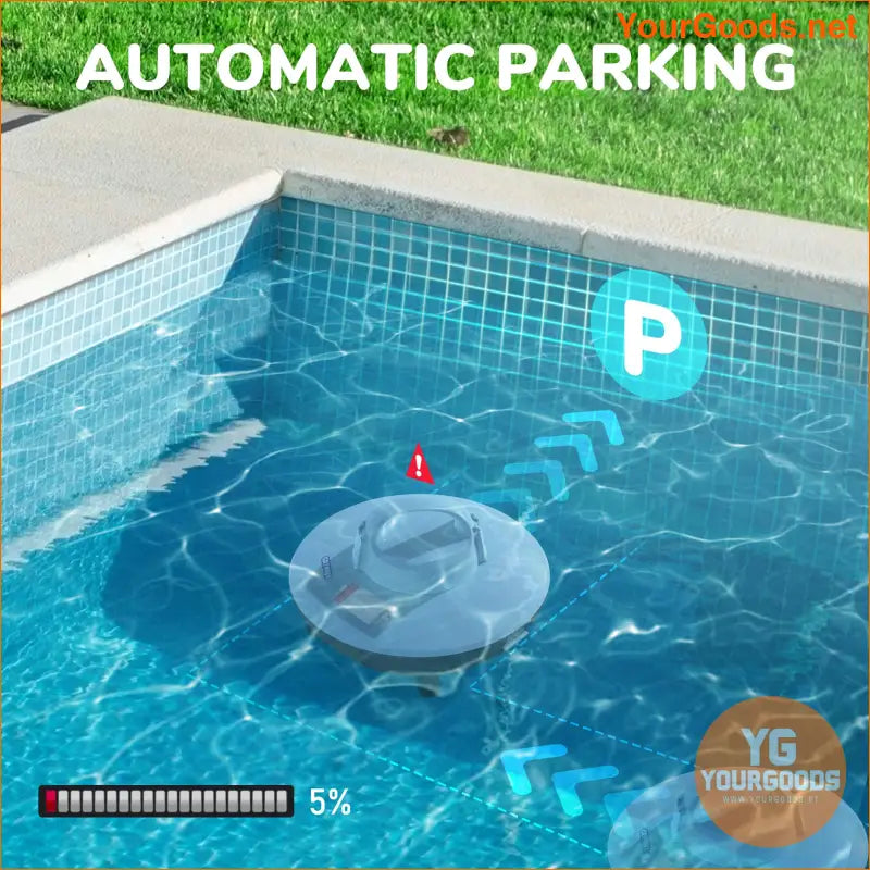 Grennix Cordless Pool Vacuum Ultimate Automatic Pool Cleaner - YourGoods Online Shop