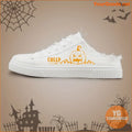 Halloween Pumpkin Creeper Canvas Sneakers Unisex Skate Shoes - YourGoods Online Shop