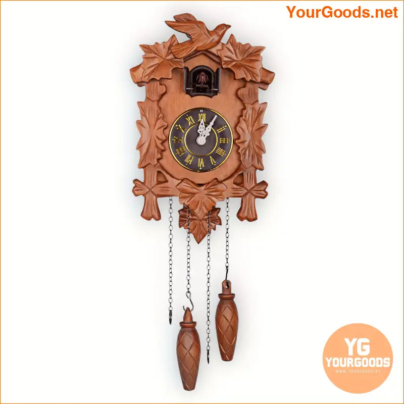 Handcrafted Cuckoo Clock Wooden Wall Art MX025 - YourGoods Online Shop