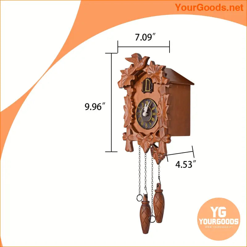 Handcrafted Cuckoo Clock Wooden Wall Art MX025 - YourGoods Online Shop